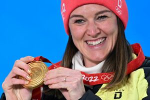 Ex-Biathletin Herrmann-Wick erwartet zweites Kind