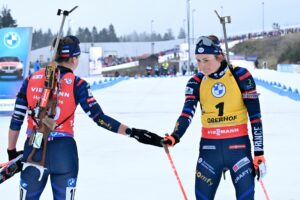 Ärger bei Frankreichs Biathletinnen: Ziemlich beste Feinde