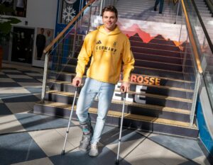 Knöchelverletzung: Skirennfahrer Schmid bangt um Olympia