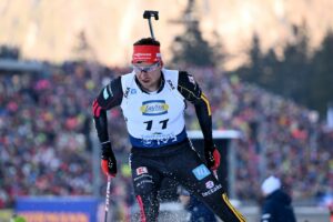 Biathlet Nawrath in Ruhpolding Zehnter in der Verfolgung