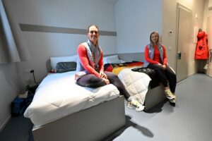 Wohnen auf Zeit: Sportler genießen Olympia-Atmosphäre