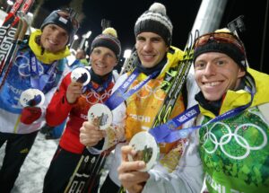 Zwölf Jahre später: Biathlon-Staffel erhält Olympia-Gold