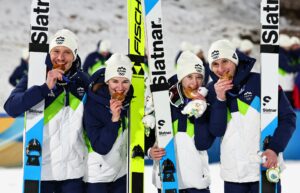 Prevc dankt Eltern nach Familien-Gold: «Großartiges Gefühl»